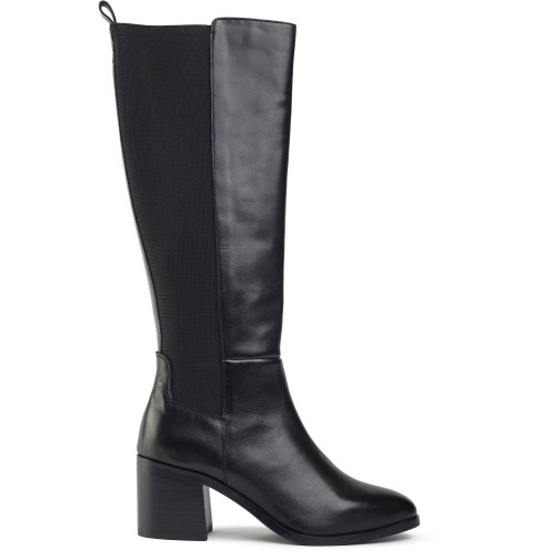 Sole Gillie Elasticated Knee High Boots - GILLIEBK
