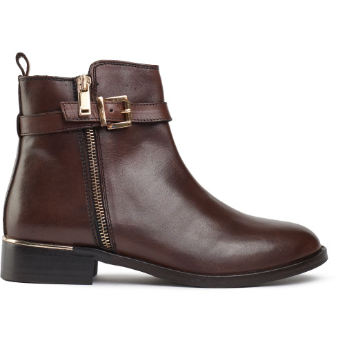 Sole Gada Zip & Buckle Boots - GADABNL