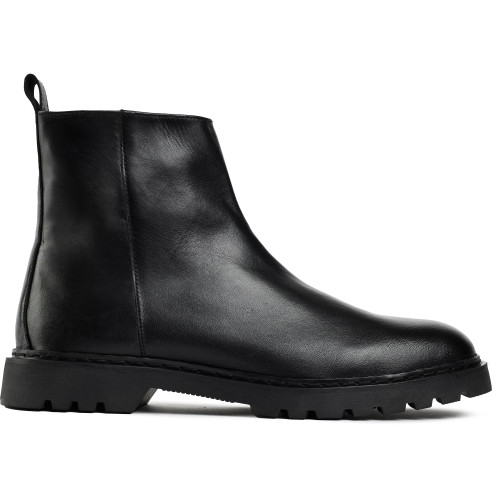 Walk London Milano Boots - MILZIPBK