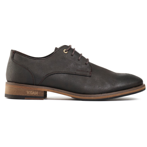 V.Gan Vegan Oatmeal 2 Derby Shoes - OATML2BN