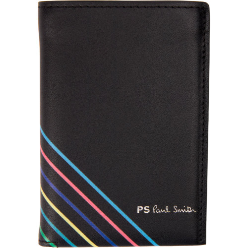 Paul Smith Artist Stripe Wallet - PS7883BK