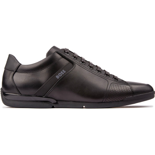 Boss Saturn Core Leather Trainers - SATCORBL