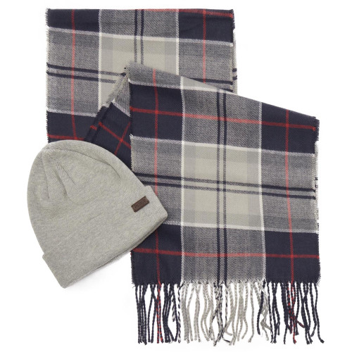 Barbour Scarf & Beanie Gift Set - GALINGRY