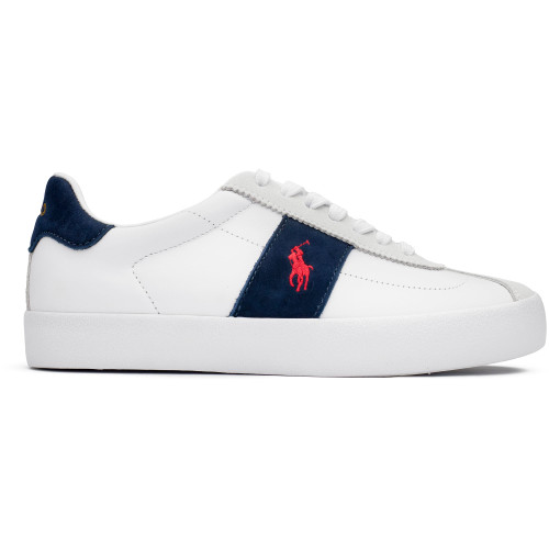 Polo Ralph Lauren Court Vulc Trainers - CRTVLWNR