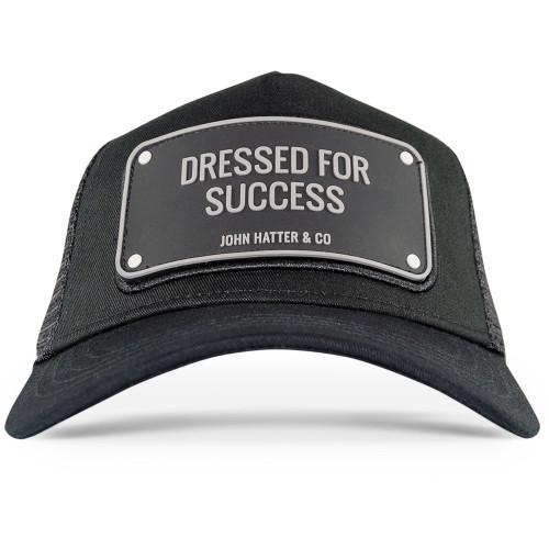 John Hatter & Co Dressed For Success Trucker Cap - JH1066BK