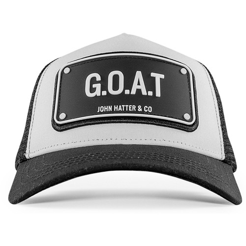 John Hatter & Co G.O.A.T Trucker Cap - JH1081WH