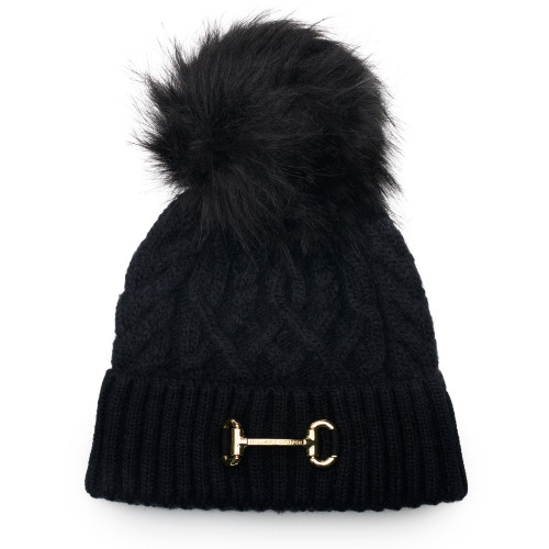 Holland Cooper Horsebit Bobble Bobble Hat - HORSEBTB