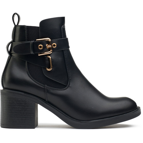 Solesister Pearl Heel Boots - PEARLBK