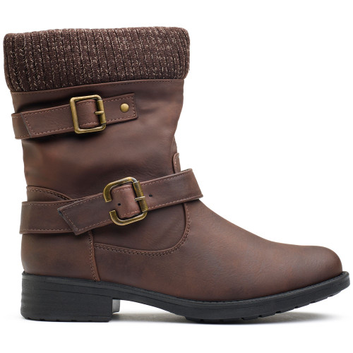 Solesister Vita Biker Boot Boots - VITABN