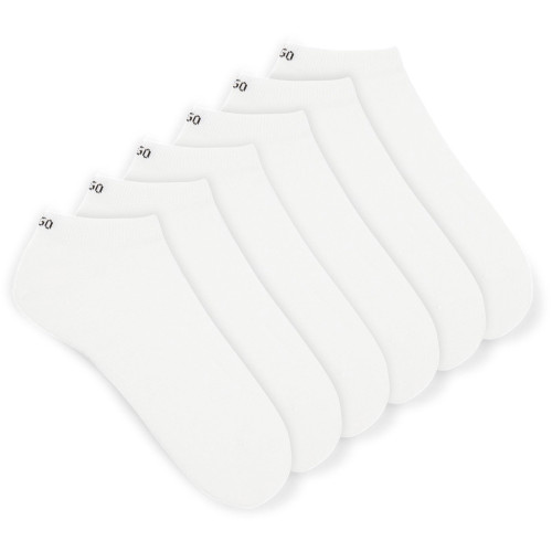 Hugo 6 Pack Trainer Socks - HU0223WH