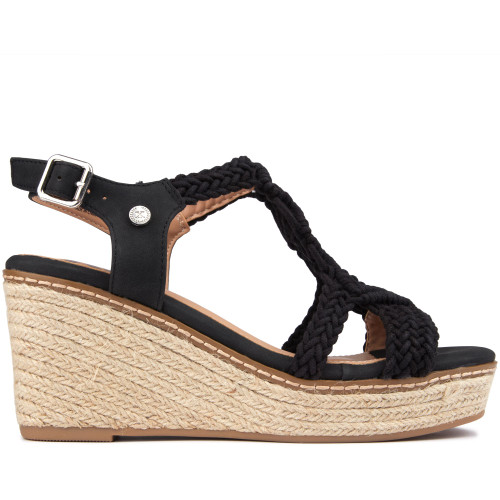 Xti Block Wedge Shoes - X42834BK
