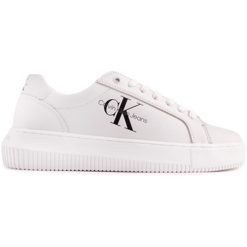 Calvin Klein Jeans Cup Sneaker Trainers - CKJMNWHT