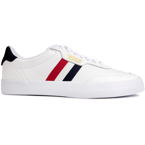 Polo Ralph Lauren Court Vulc Trainers - CRTVLCWN