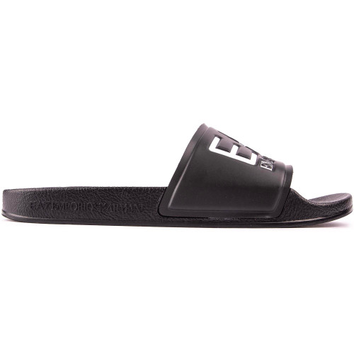 Ea7 Logo Sandals - EA7SLBLK