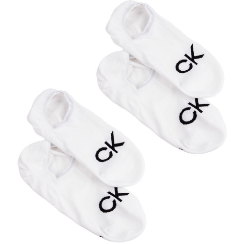 Calvin Klein 3 Pack Trainer Liner Socks - CK8723WH