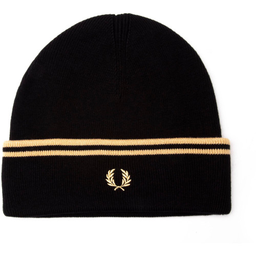 Fred Perry Twin Tipped Beanie - FP9150BK
