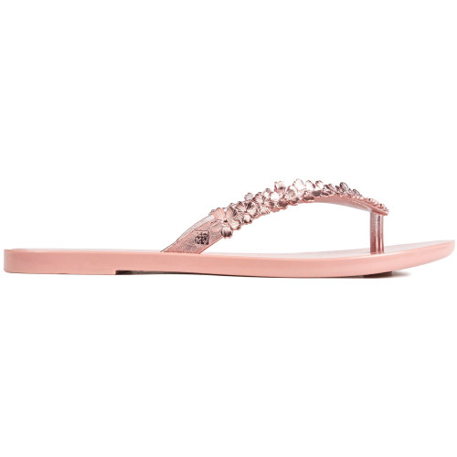 Zaxy Flower Shine Thong Sandals - FLWTHOBL