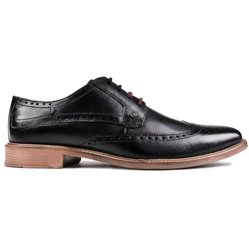 Lambretta Harvey Brogue Shoes - HARVBGBK