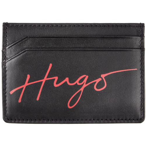 Hugo Handwritten Card Card Holder - HU6982BK