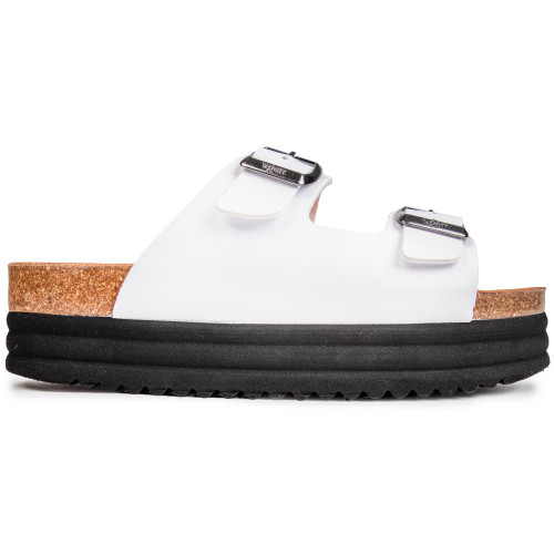 V.Gan Vegan Plum Footbed Sandals - PLUMWH