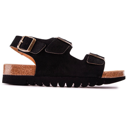Sole Onyx Footbed Sandals - ONYXBLKS