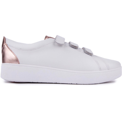 Fitflop Rally Metallic Strap Trainers - RALYVWRG