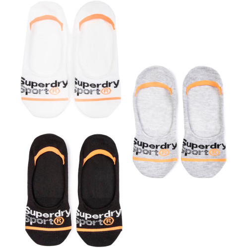 Superdry 3 Pack Invisible Trainer Socks - SDMAXSCK
