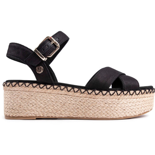 Tommy Hilfiger Shiny Touches Flatform Shoes - THFLSHBK
