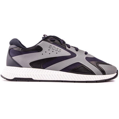 Boss Titanium Runn Mixed Material Trainers - TITARUNN