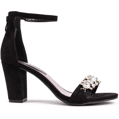 Solesister Party 02 Sandals - PRTY02BK