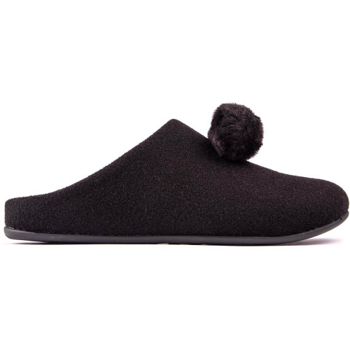Fitflop Chrissie Pom Pom Slippers - POMPOMBW