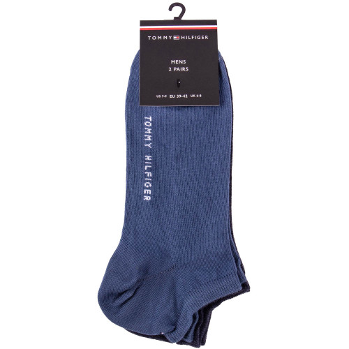 Tommy Hilfiger 2 Pack Trainer Socks - TH3001BL