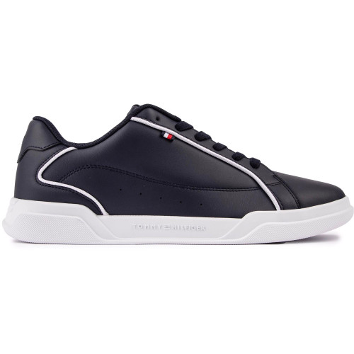 Tommy Hilfiger Lo Cup Leather Trainers - TH4429NV