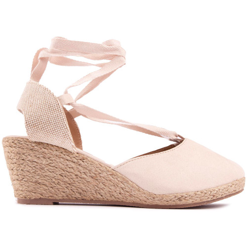 Solesister Zoe Wide Fit Espadrille Shoes - WFZOECR