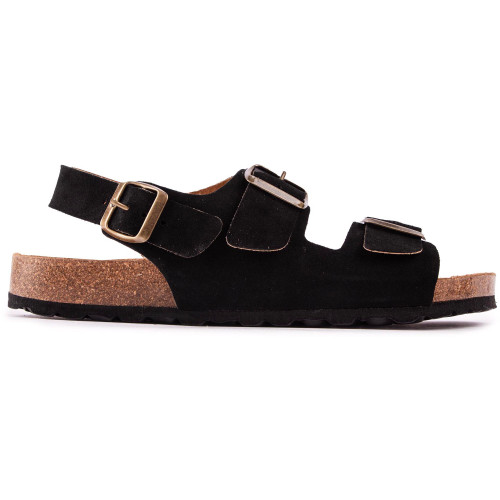 Sole Oxley Footbed Sandals - OXLEYBKS