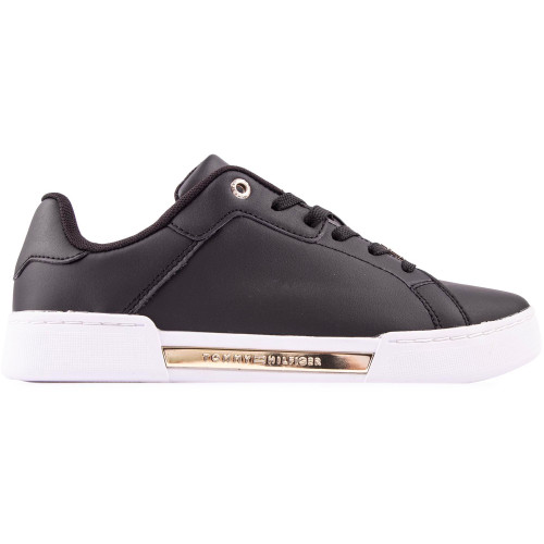 Tommy Hilfiger Golden Court Trainers - TH7116BK