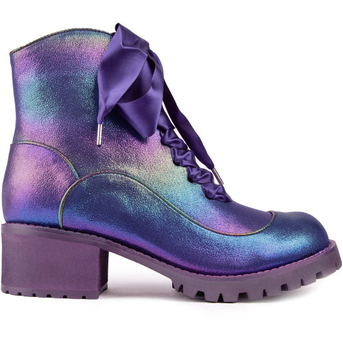 Irregular Choice Low Rider Boots - LOWRDRPT
