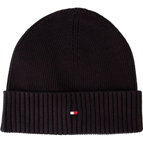 Tommy Hilfiger Essential Flag Beanie - TH0337BK