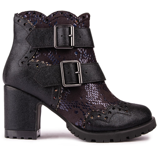 Irregular Choice Buckle Babe Boots - BUCKBBEB