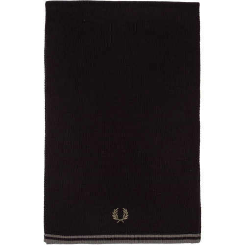 Fred Perry Twin Tipped Scarf - FP9152BK