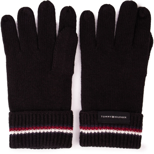 Tommy Hilfiger Corporate Knit Gloves - TH1488BK