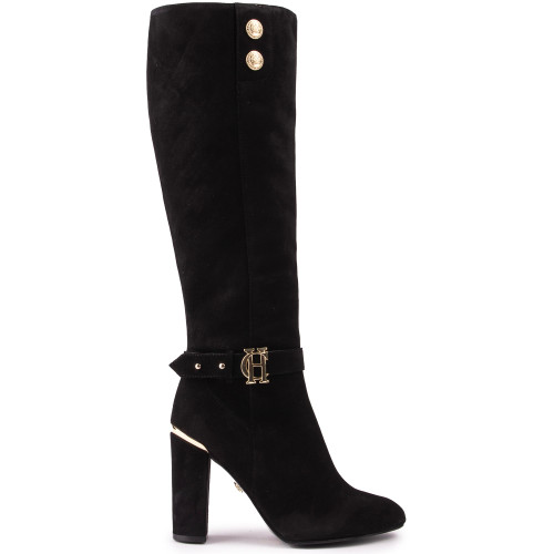 Holland Cooper Marlborough Knee Boots - MARLBBKW