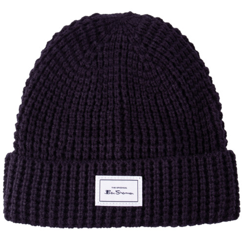 Ben Sherman Chunky Knit Beanie - BS170NAV
