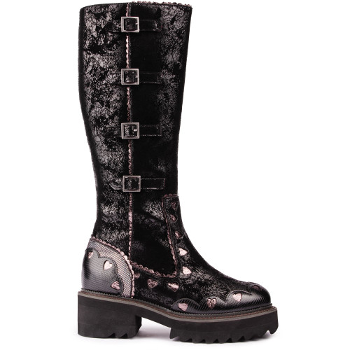 Irregular Choice Cold Heart Boots - COLDHRTB