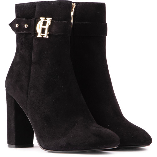 Holland Cooper Mayfair Suede Ankle Boots - MAYFRBKW