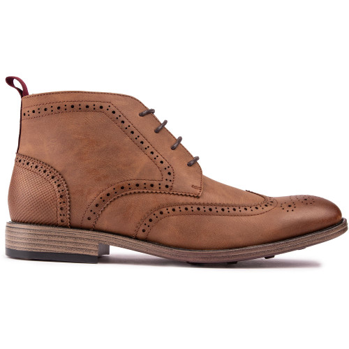 Soletrader Globe Brogue Boots - GLOBETN