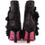Irregular Choice Rum Ball Ruffle Boots - RMBLRFBK