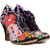 Irregular Choice Wildflower Wander Shoes - WLDFLWBK