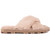 Truffle Poppy Fluffy Slide Slippers - POPPYCR
