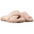 Truffle Poppy Fluffy Slide Slippers - POPPYCR